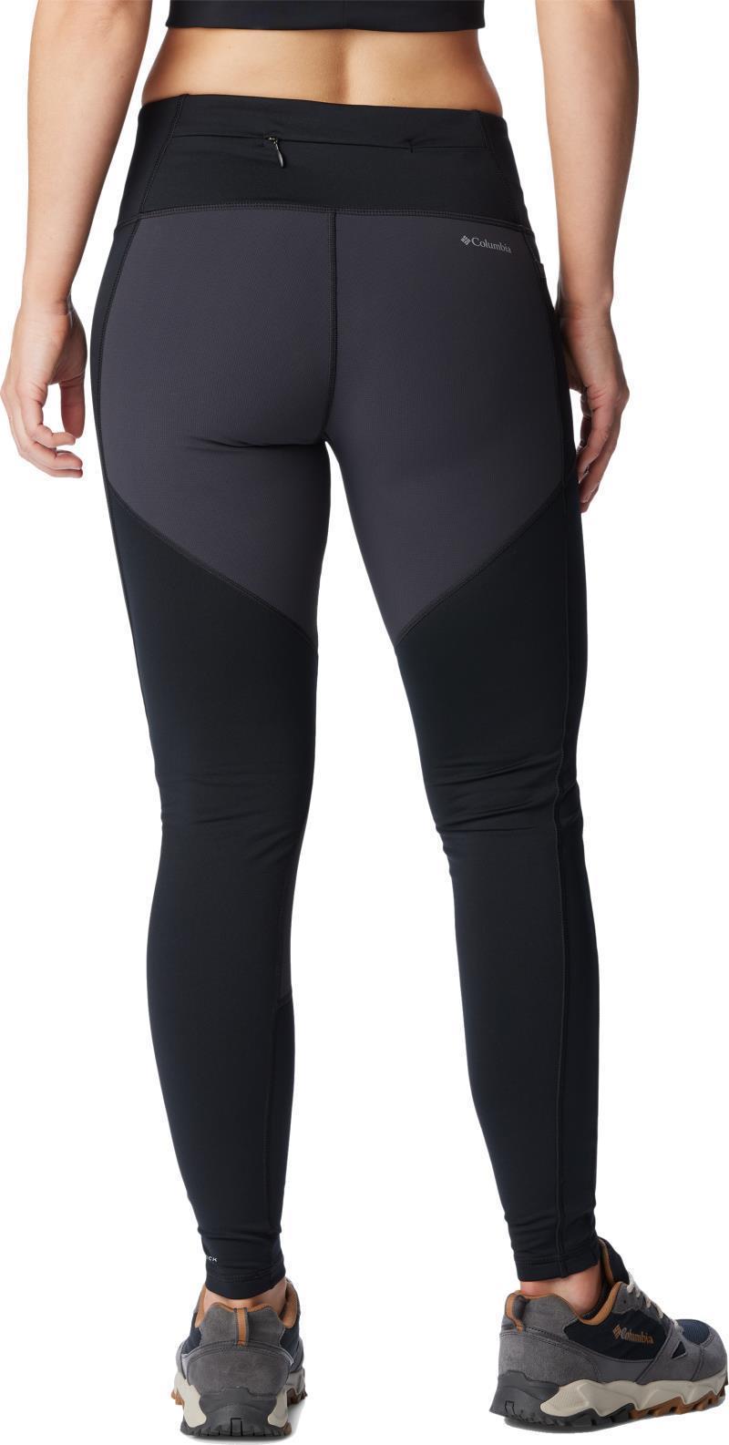 Back Beauty Warm Hybrid Leggings - Womens - Black 3