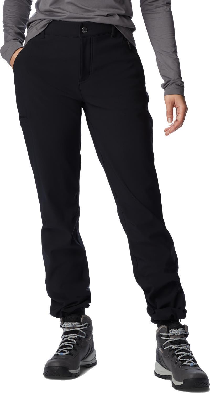 Back Beauty Warm Softshell Pants, Reg - Womens - Black 3