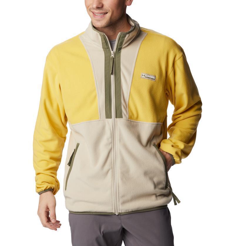 Back Bowl Fleece Lightweight - Tall - Mens - Golden Nugget / Ancient Fossil / Stone Green 1
