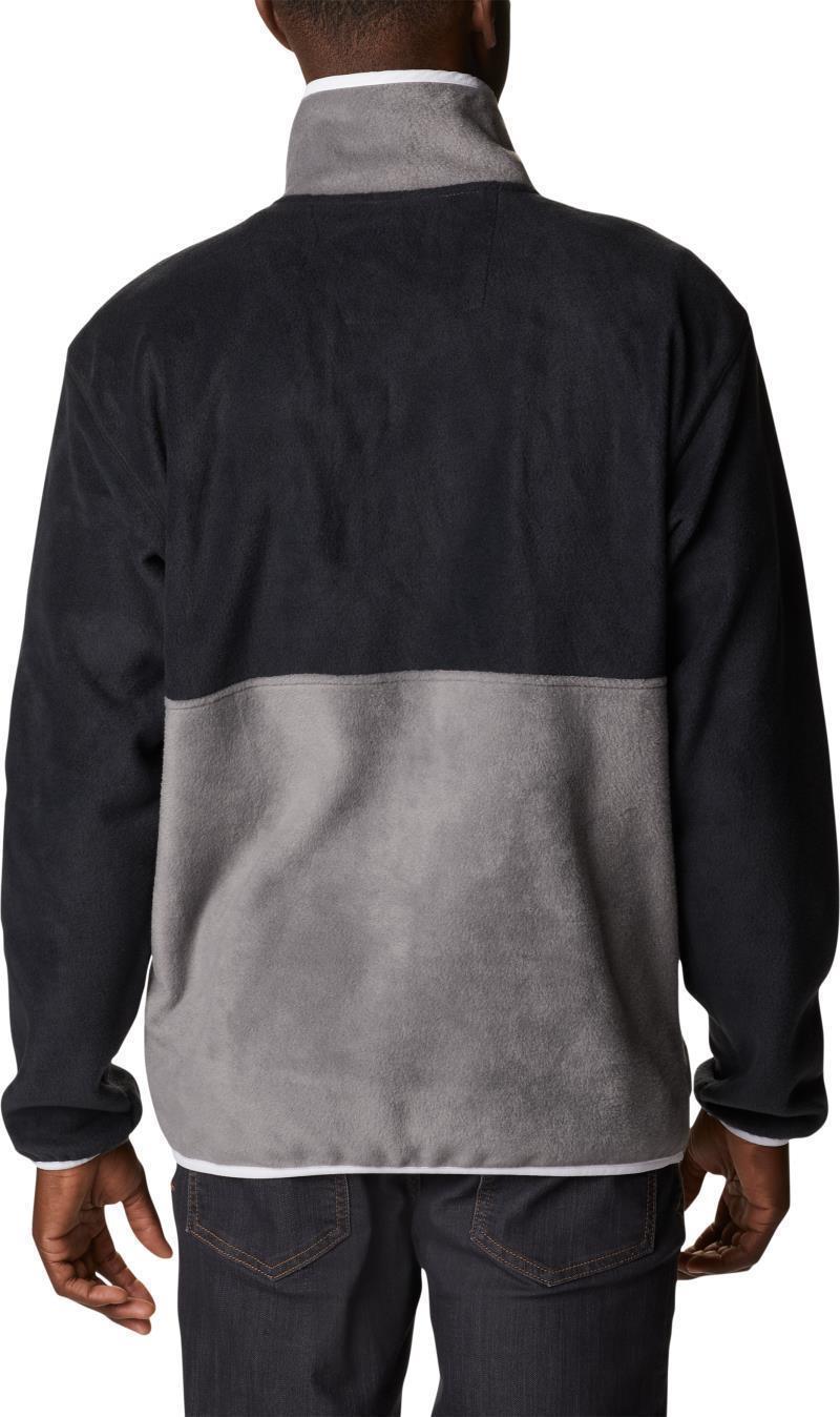 Back Bowl Full Zip Fleece - Mens - Black / City Grey / White 2