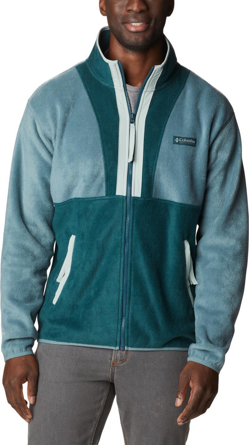 Back Bowl Full Zip Fleece - Mens - Metal / Night Wave 1
