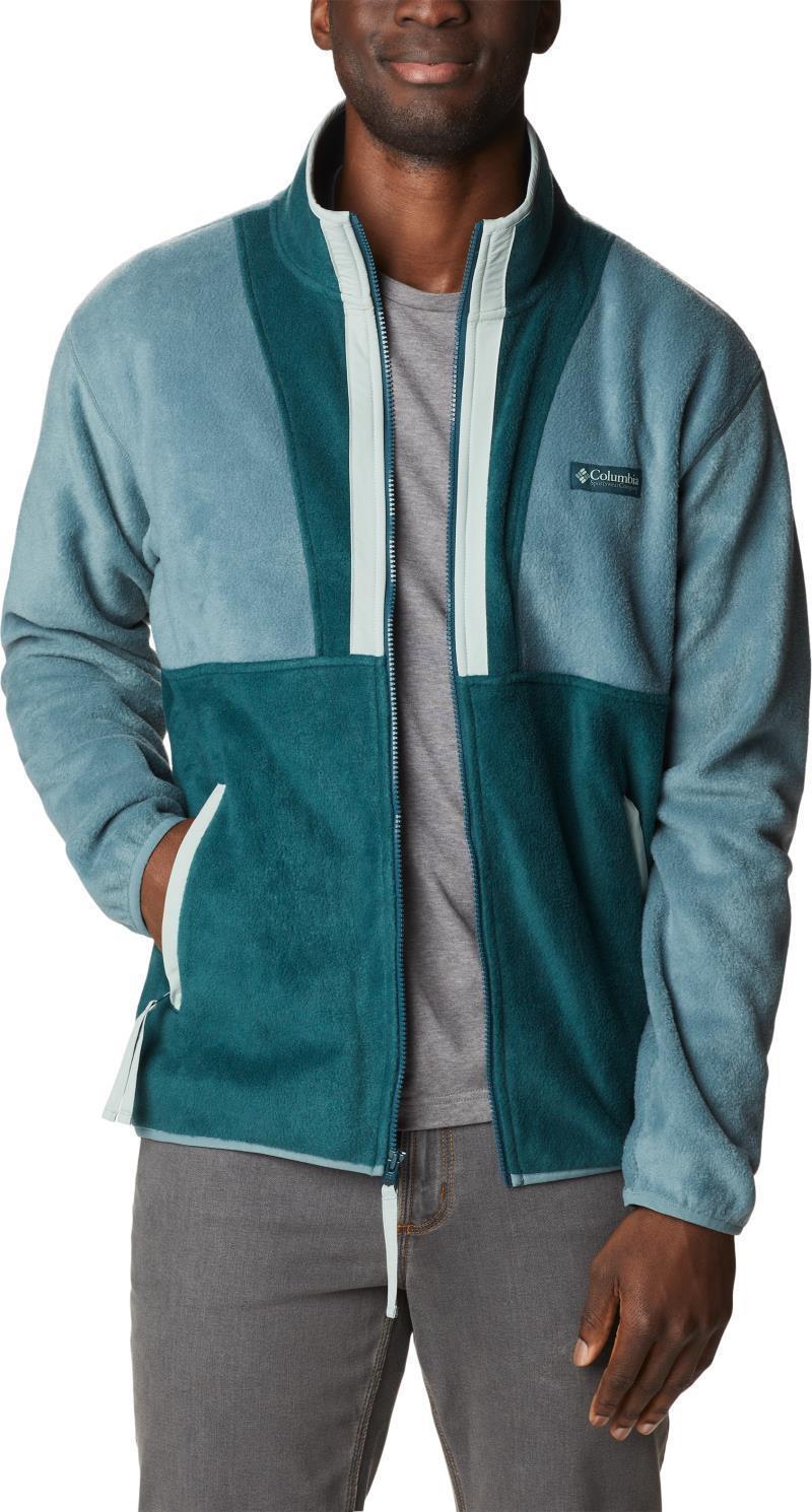 Back Bowl Full Zip Fleece - Mens - Metal / Night Wave 3