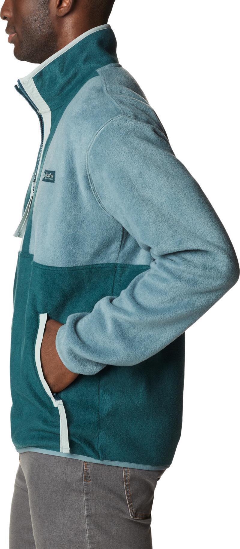 Back Bowl Full Zip Fleece - Mens - Metal / Night Wave 4