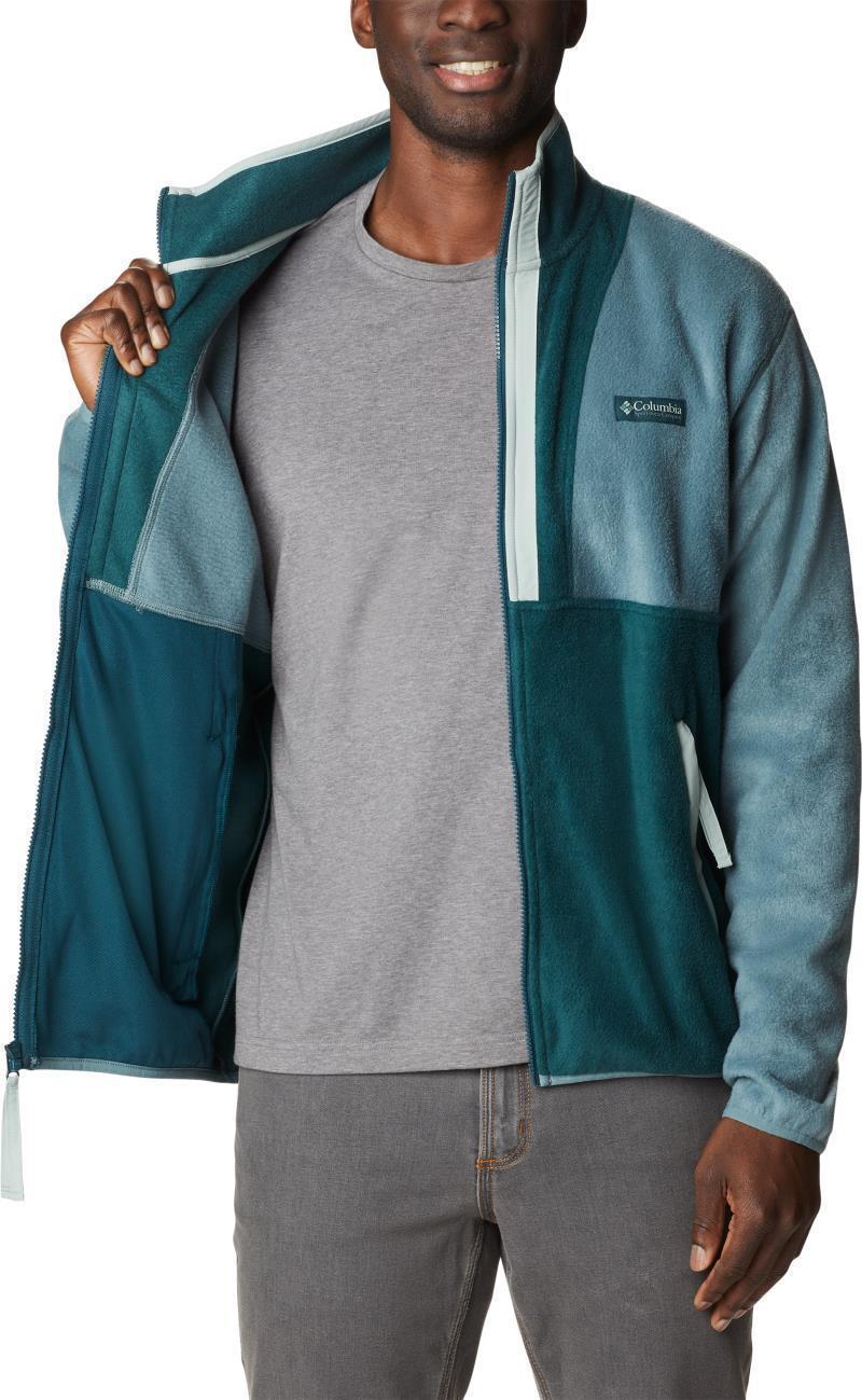 Back Bowl Full Zip Fleece - Mens - Metal / Night Wave 5
