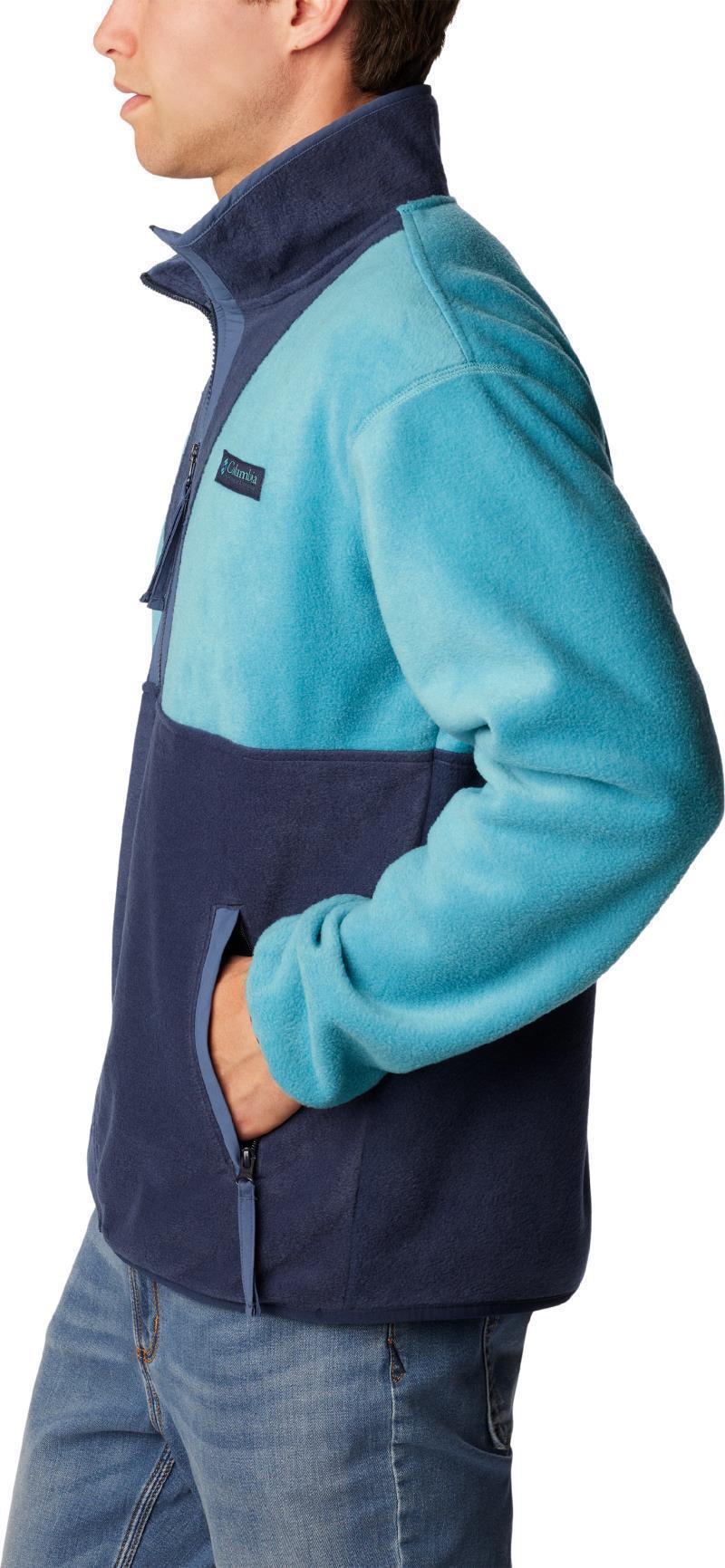 Back Bowl Full Zip Fleece - Mens - Shasta / Collegiate Navy 3