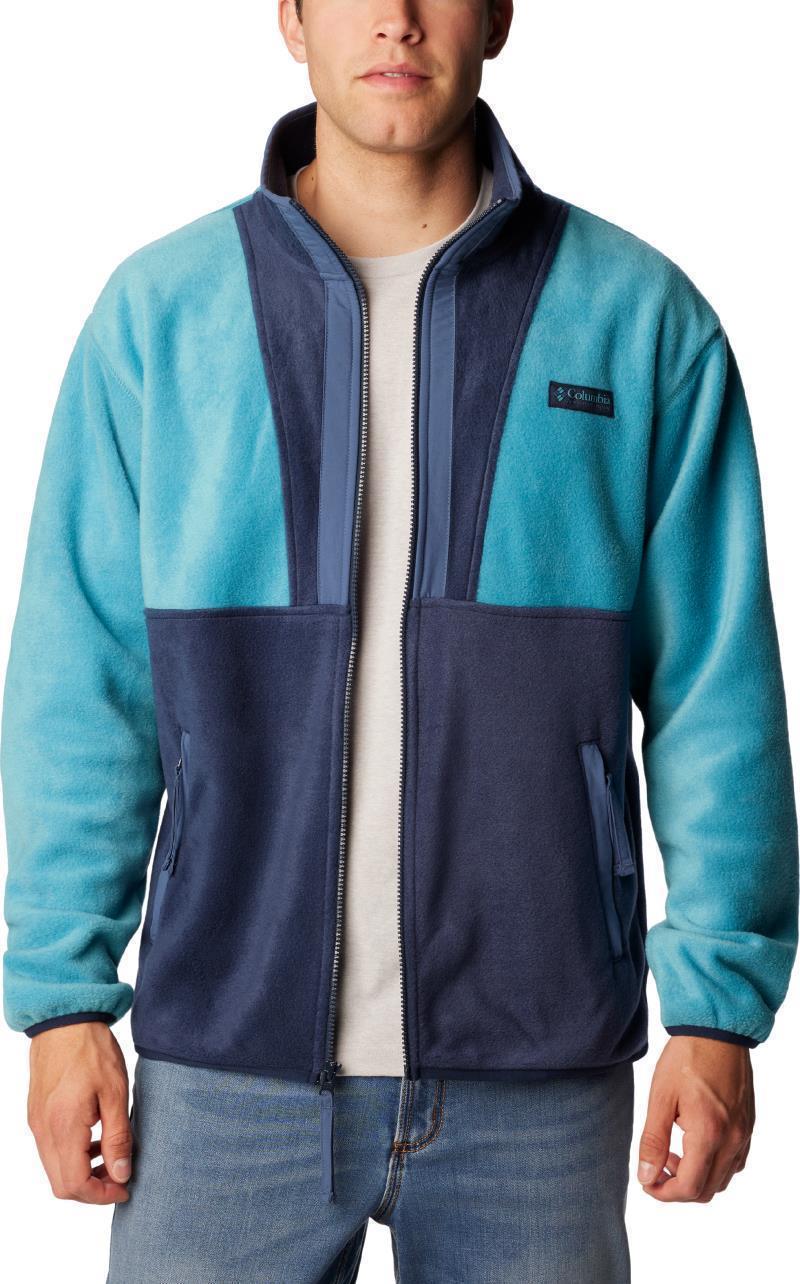 Back Bowl Full Zip Fleece - Mens - Shasta / Collegiate Navy 4