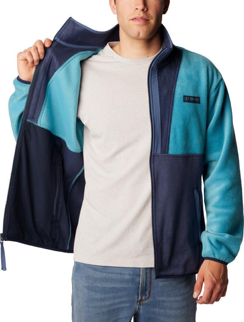 Back Bowl Full Zip Fleece - Mens - Shasta / Collegiate Navy 5