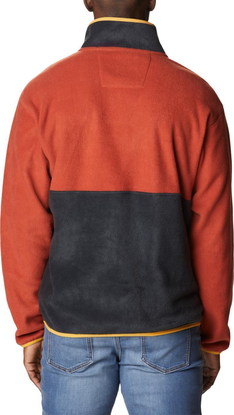 Back Bowl Full Zip Fleece - Mens - Warp Red / Raw Honey 2