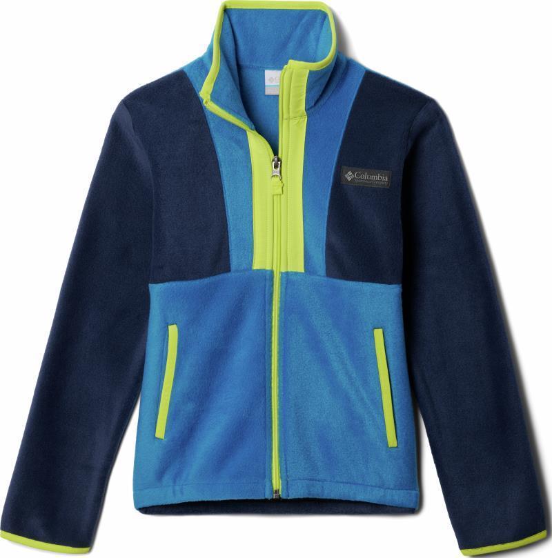 Back Bowl Full Zip Fleece - Youth - Collegiate Navy / Bright Indigo 1