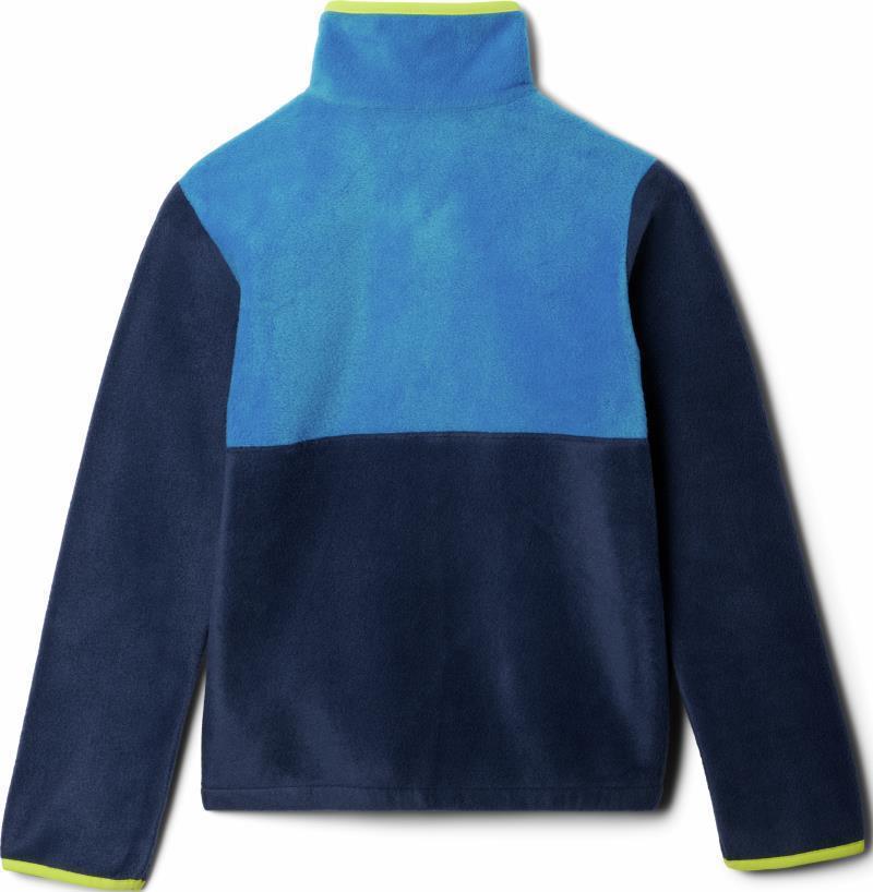 Back Bowl Full Zip Fleece - Youth - Collegiate Navy / Bright Indigo 2