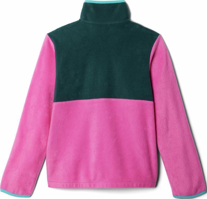 Back Bowl Full Zip Fleece - Youth - Pink Ice / Night Wave 2