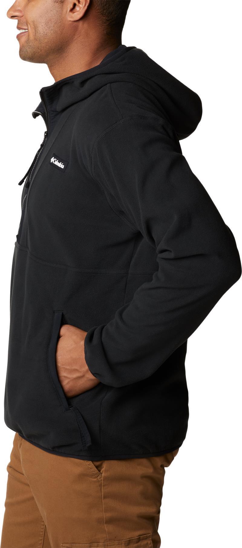 Backbowl Lite Half Zip Hoodie - Mens - Black 4