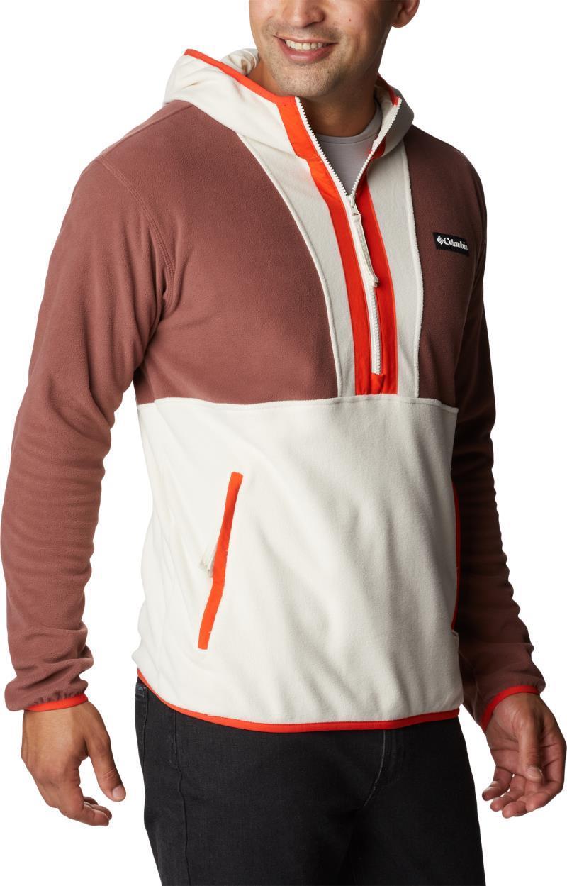 Backbowl Lite Half Zip Hoodie - Mens - Light Raisin / Chalk / Spicy 3