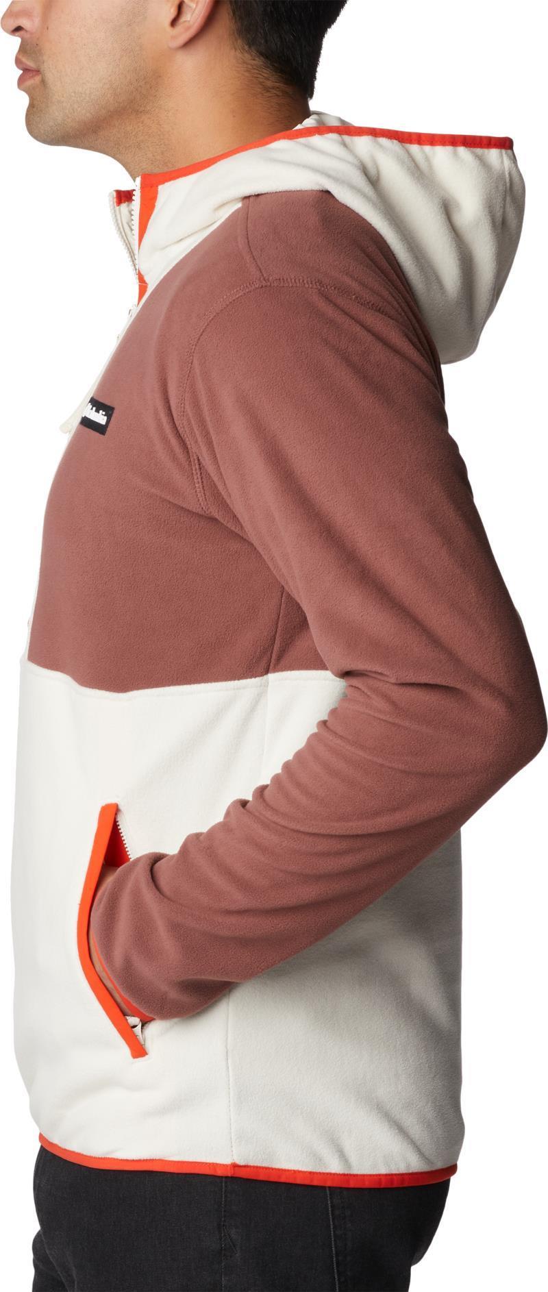 Backbowl Lite Half Zip Hoodie - Mens - Light Raisin / Chalk / Spicy 4