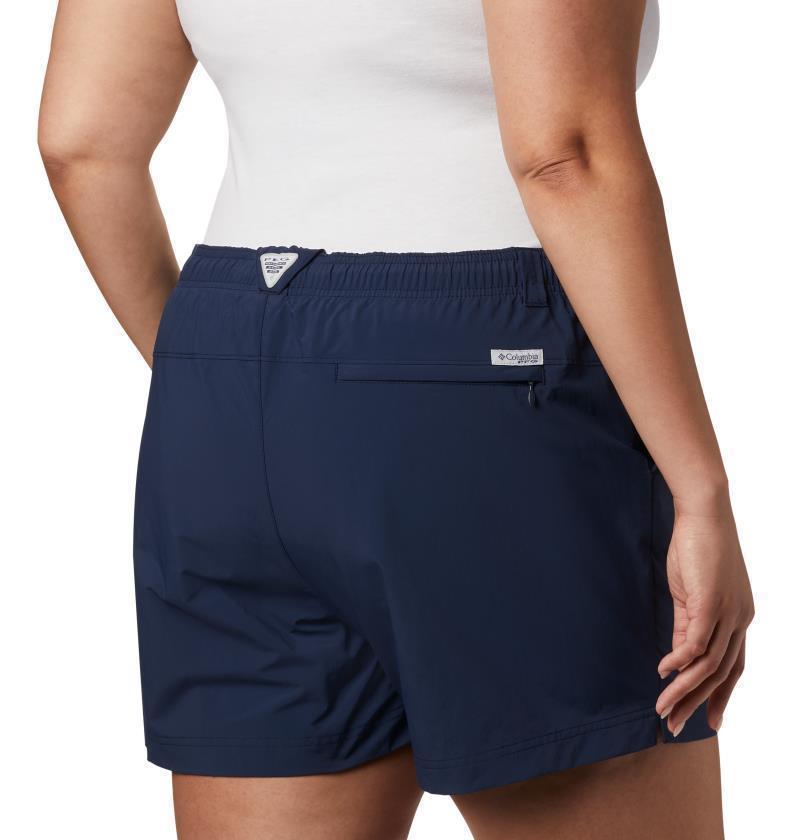 Backcast Water Shorts, 5" Inseam - Plus - Womens - Collegiate Navy 5