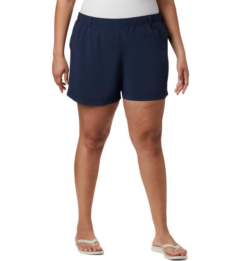 Backcast Water Shorts, 5" Inseam - Plus - Womens - Collegiate Navy 1