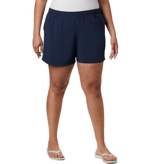 Backcast Water Shorts, 5" Inseam - Plus - Womens - Collegiate Navy 1