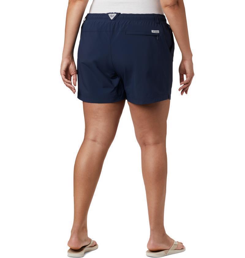 Backcast Water Shorts, 5" Inseam - Plus - Womens - Collegiate Navy 2