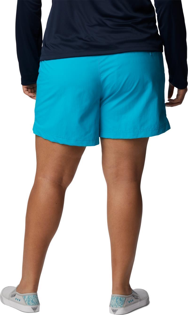 Backcast Water Shorts, 5" Inseam - Plus - Womens - Ocean Teal 3