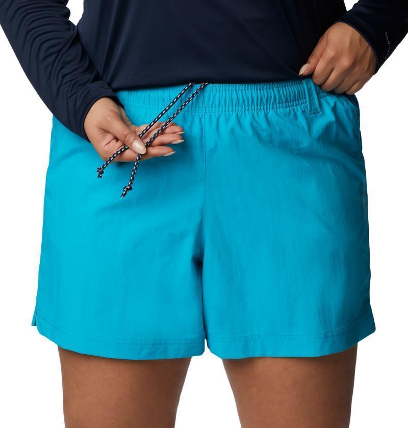Backcast Water Shorts, 5" Inseam - Plus - Womens - Ocean Teal 4