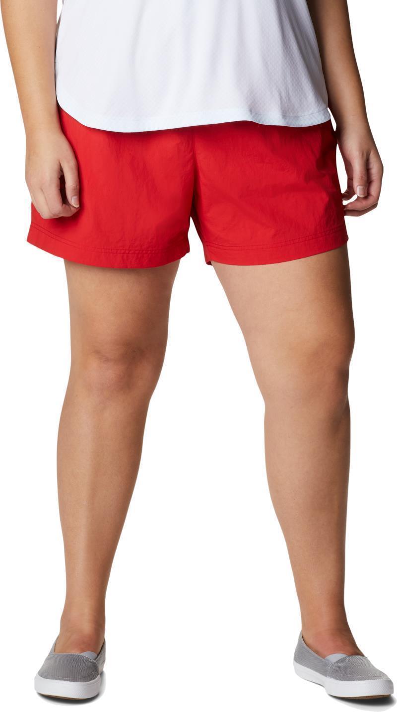 Backcast Water Shorts, 5" Inseam - Plus - Womens - Red Spark 1
