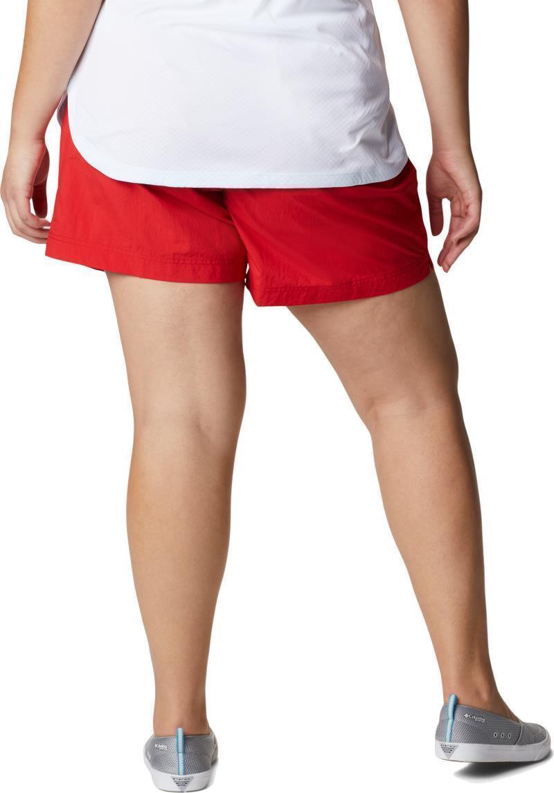 Backcast Water Shorts, 5" Inseam - Plus - Womens - Red Spark 3