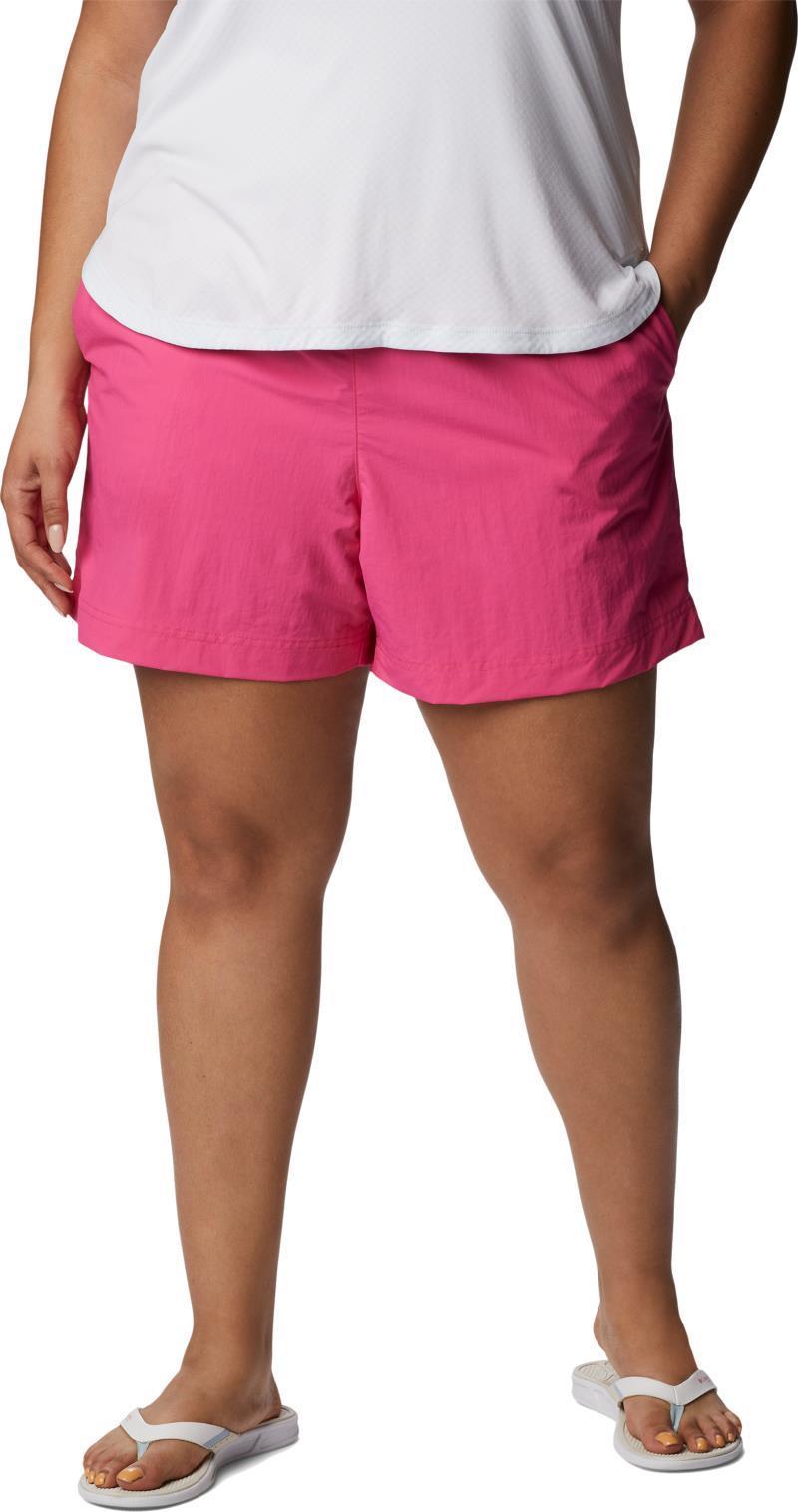 Backcast Water Shorts, 5" Inseam - Plus - Womens - Ultra Pink 1