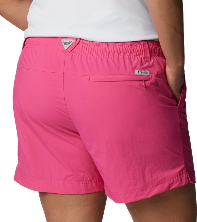 Backcast Water Shorts, 5" Inseam - Plus - Womens - Ultra Pink 5