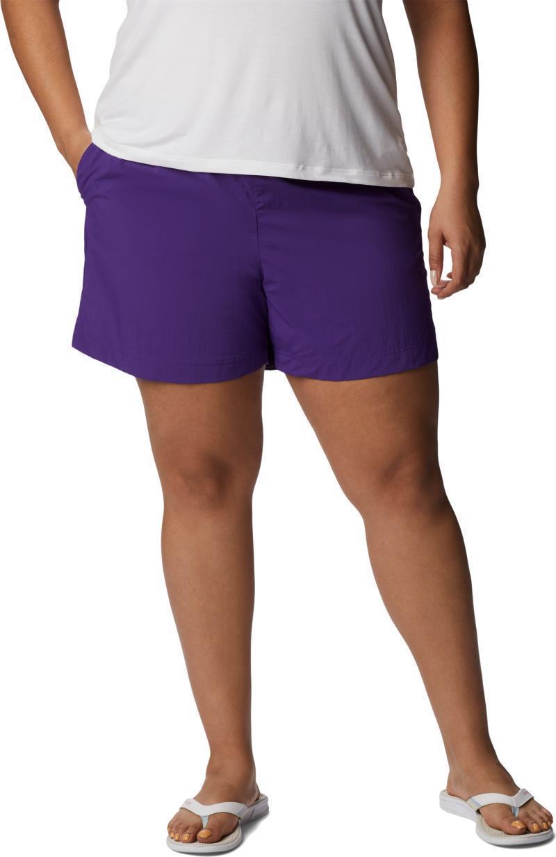 Backcast Water Shorts, 5" Inseam - Plus - Womens - Vivid Purple 2