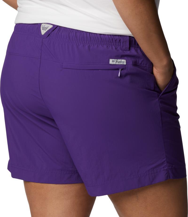 Backcast Water Shorts, 5" Inseam - Plus - Womens - Vivid Purple 5