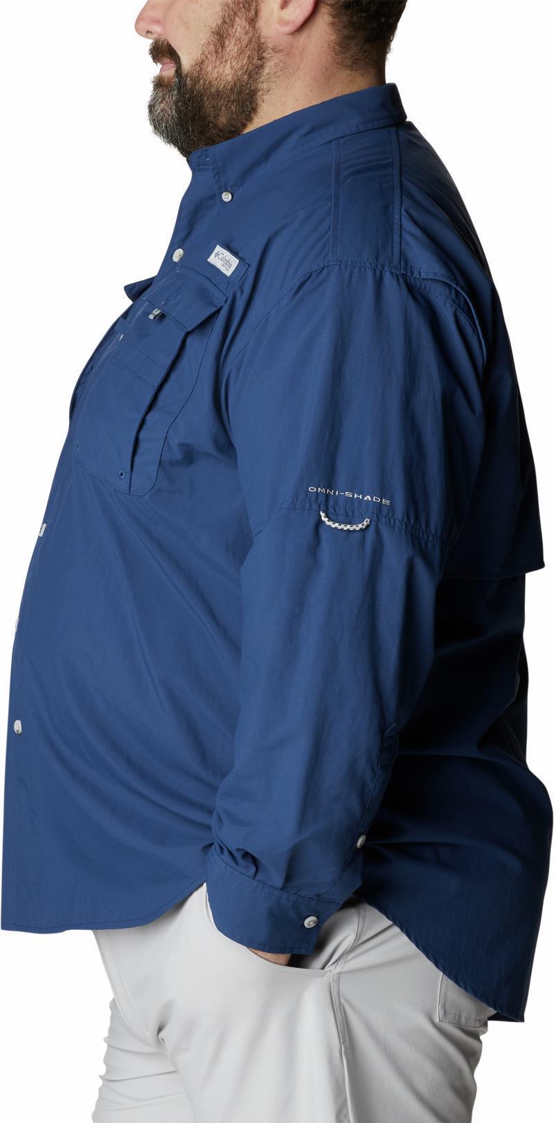 Bahama II LS Shirt - Big - Mens - Carbon 6