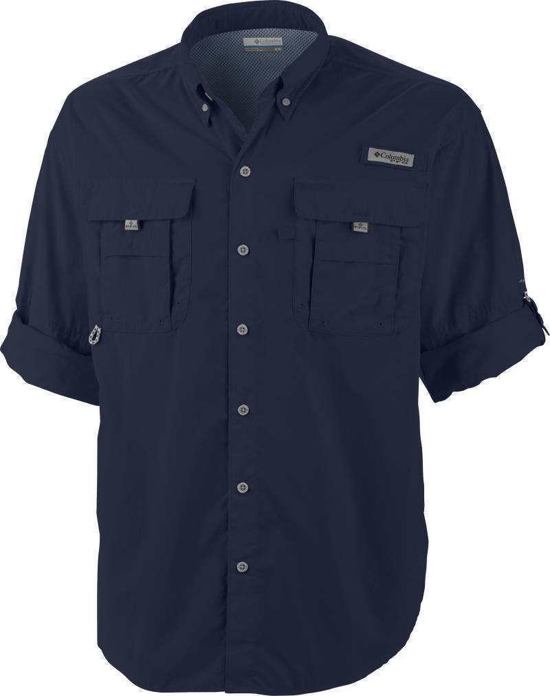 Bahama II LS Shirt - Big - Mens - Collegiate Navy 3
