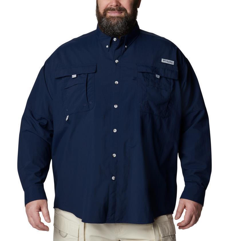 Bahama II LS Shirt - Big - Mens - Collegiate Navy 4