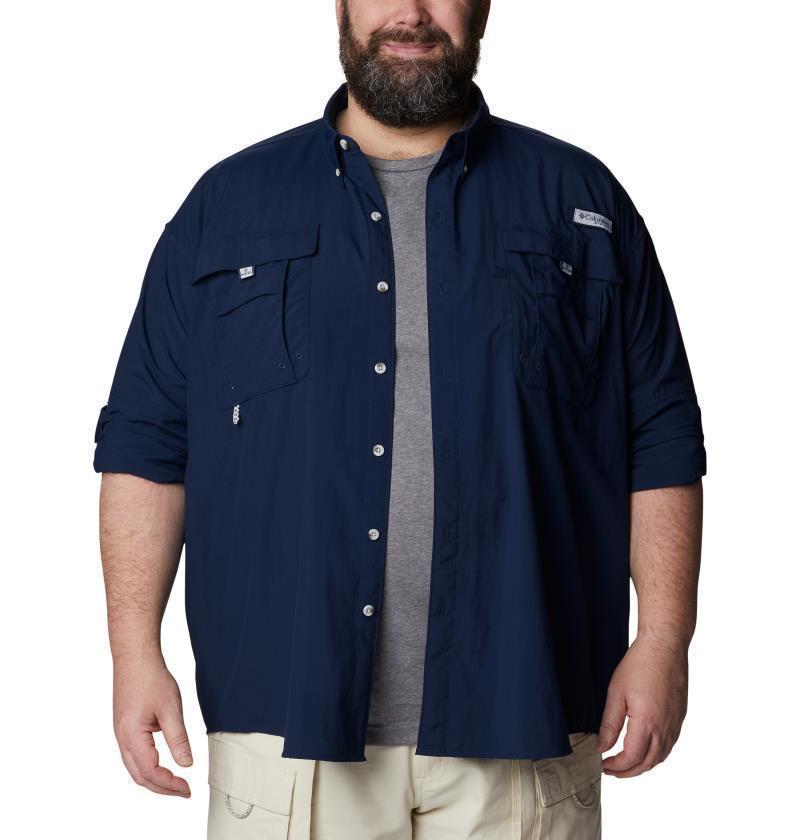 Bahama II LS Shirt - Big - Mens - Collegiate Navy 7
