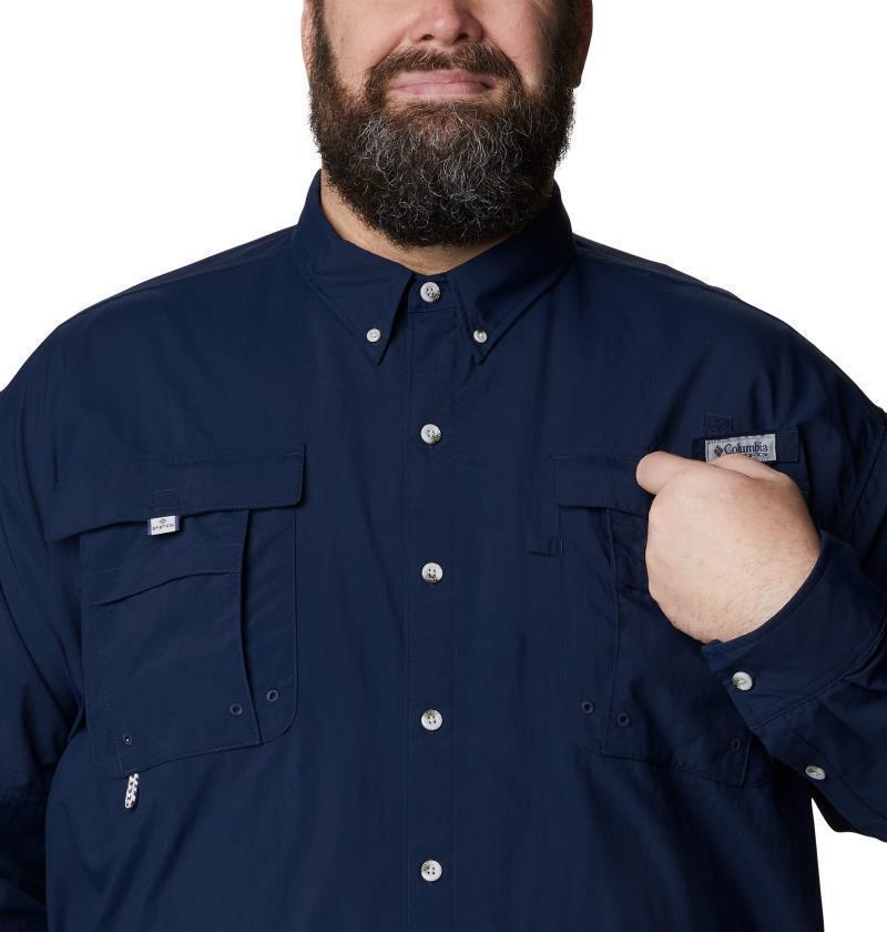 Bahama II LS Shirt - Big - Mens - Collegiate Navy 8