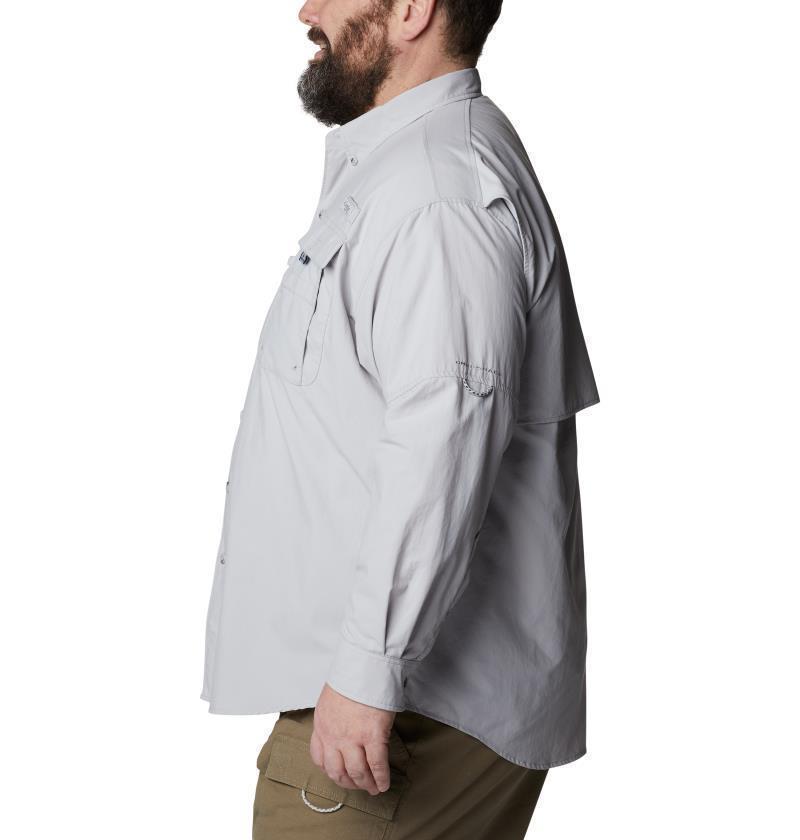 Bahama II LS Shirt - Big - Mens - Cool Grey 3
