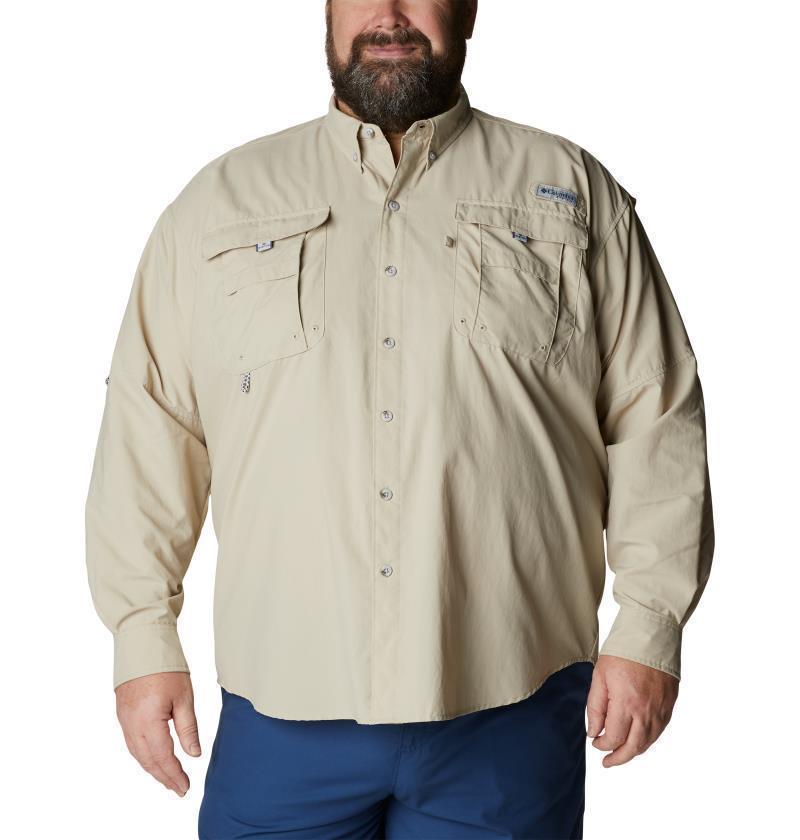 Bahama II LS Shirt - Big - Mens - Fossil 1