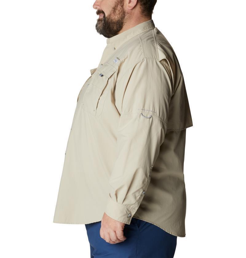 Bahama II LS Shirt - Big - Mens - Fossil 3