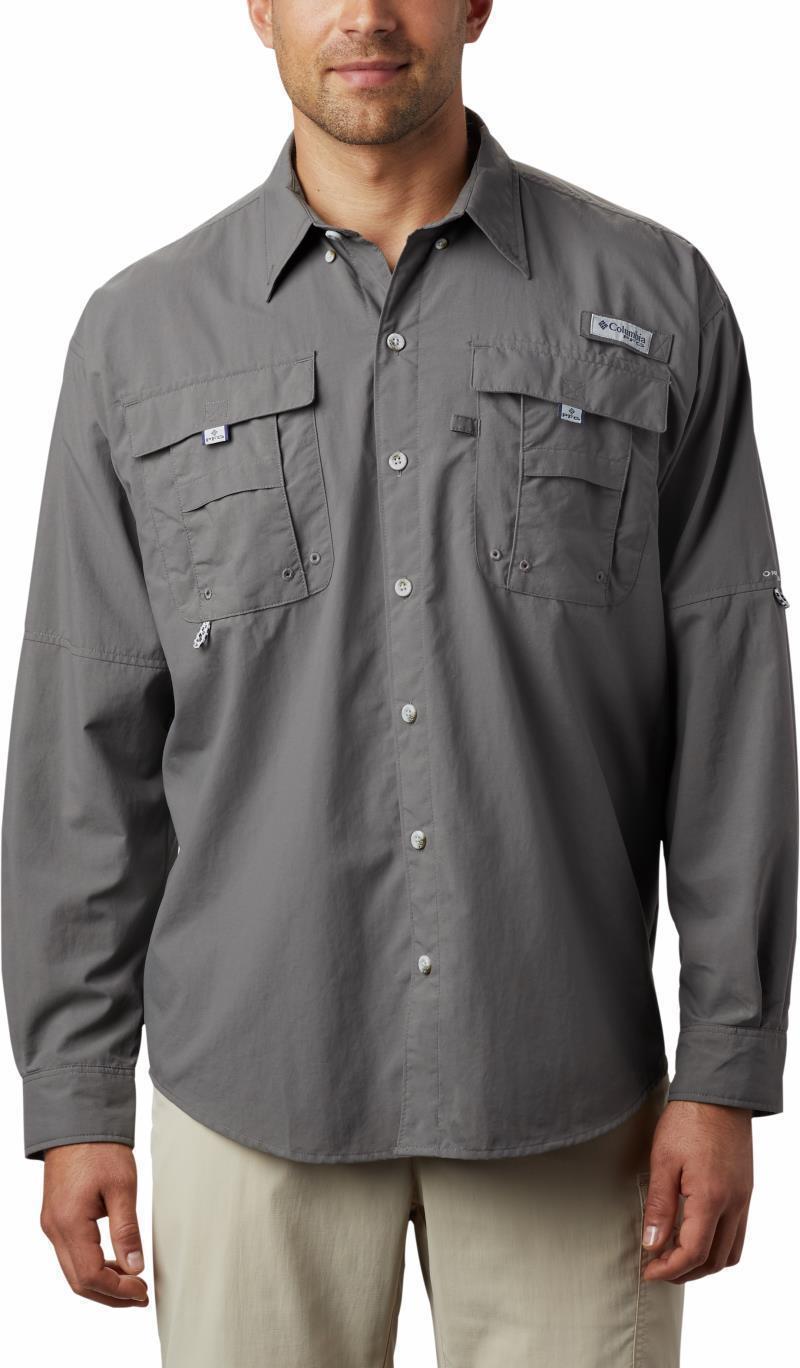 Bahama II LS Shirt - Mens - City Grey 1