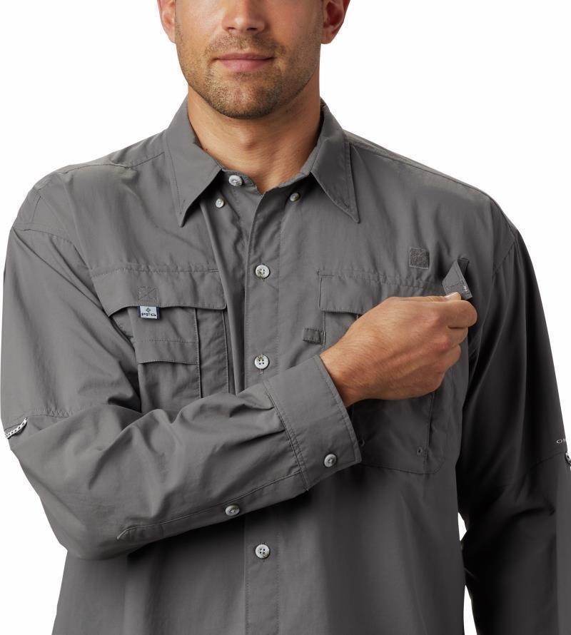 Bahama II LS Shirt - Mens - City Grey 5
