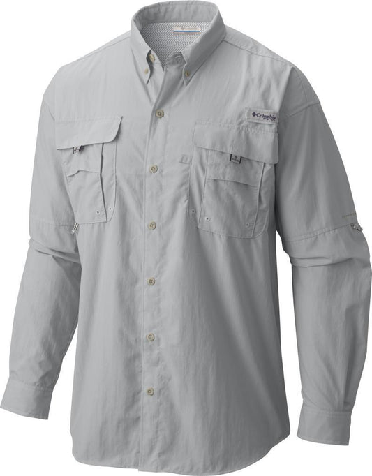 Bahama II LS Shirt - Mens - Cool Grey 1