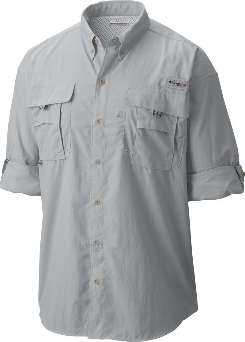 Bahama II LS Shirt - Mens - Cool Grey 3