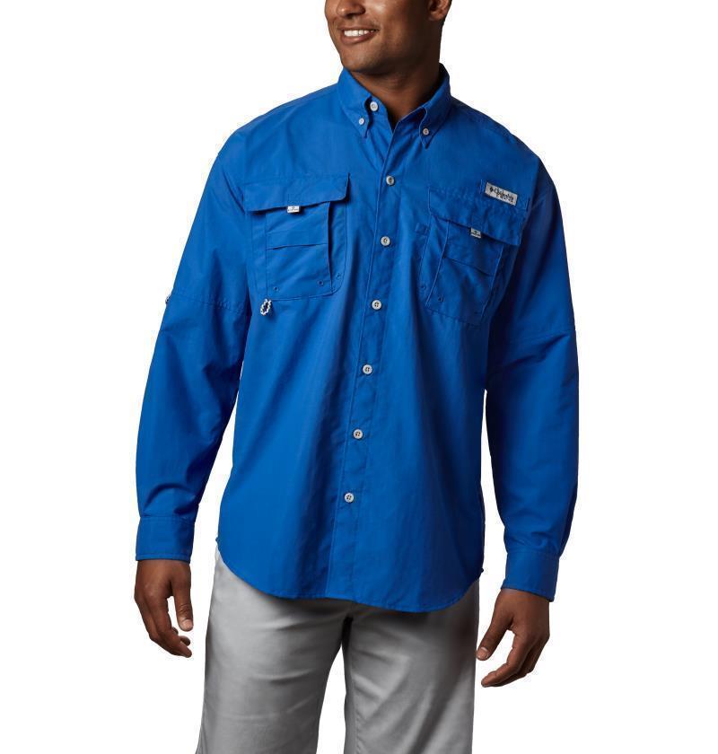 Bahama II LS Shirt - Mens - Vivid Blue 1