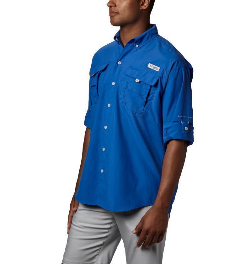 Bahama II LS Shirt - Mens - Vivid Blue 3