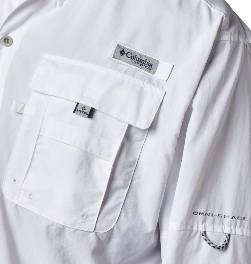 Bahama II LS Shirt - Mens - White 5