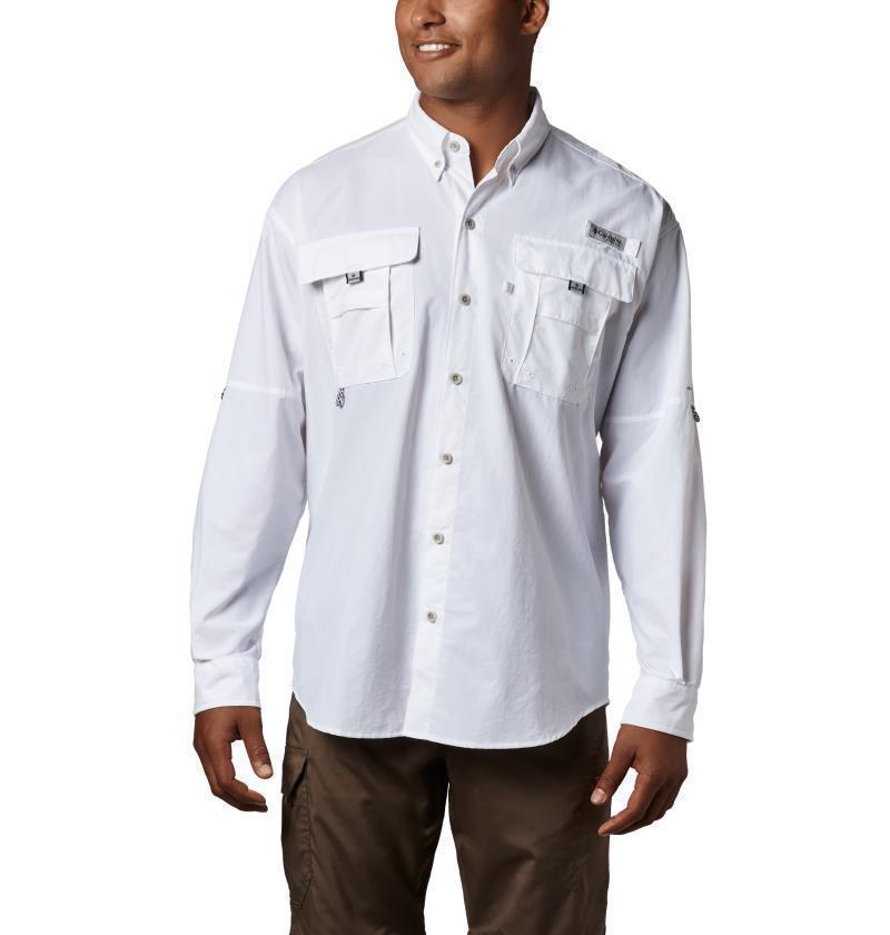 Bahama II LS Shirt - Tall - Mens - White 1