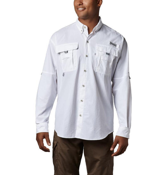 Bahama II LS Shirt - Tall - Mens - White 1