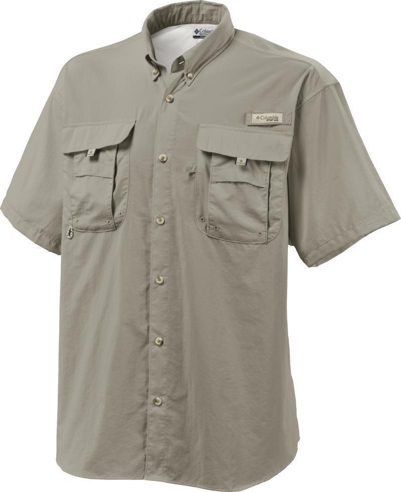 Bahama II SS Shirt - Big - Mens - Fossil 1