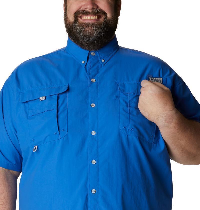 Bahama II SS Shirt - Big - Mens - Vivid Blue 4