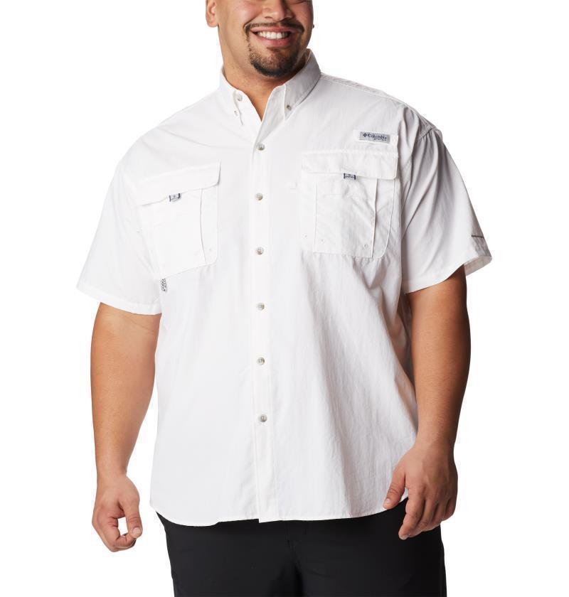 Bahama II SS Shirt - Big - Mens - White 1